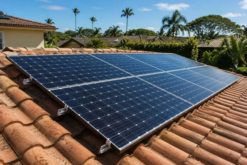 Installation de panneaux solaires à Saint-Jean-de-Thouars